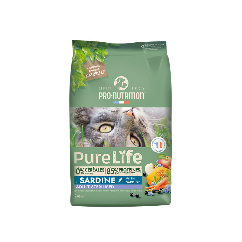 Pure Life Adult Sterilised with Sardine 2 kilos