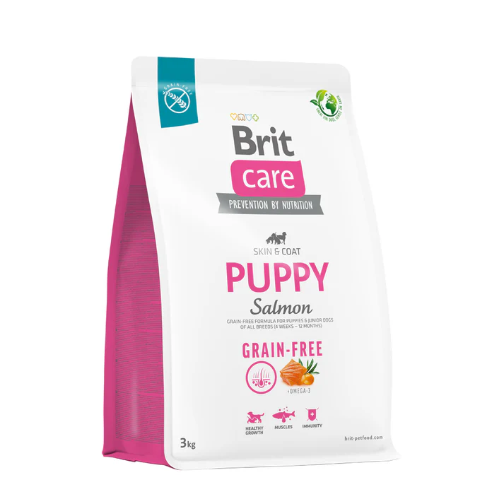 BRIT CARE PUPPY SALMÓN 3 KG